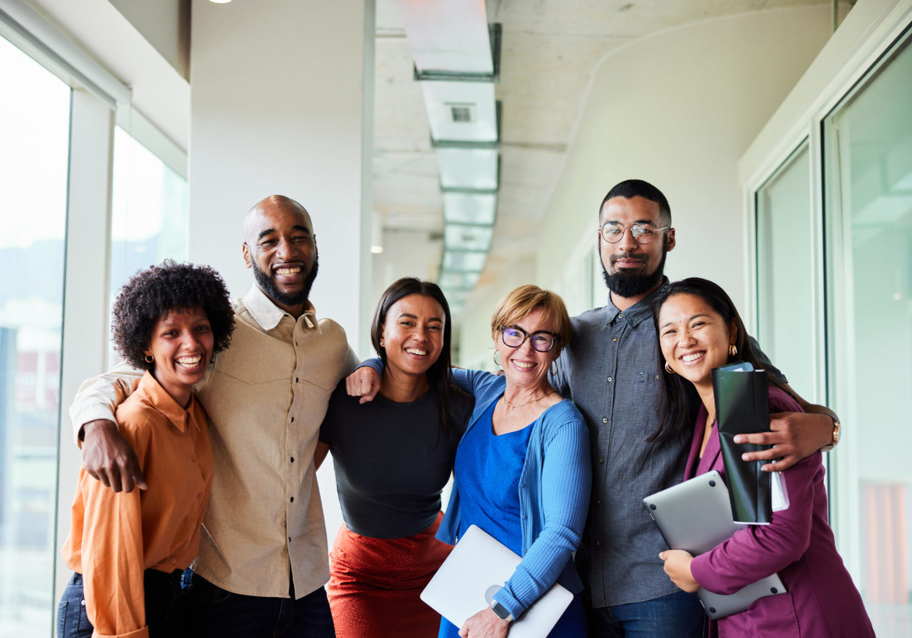 persons at a language school